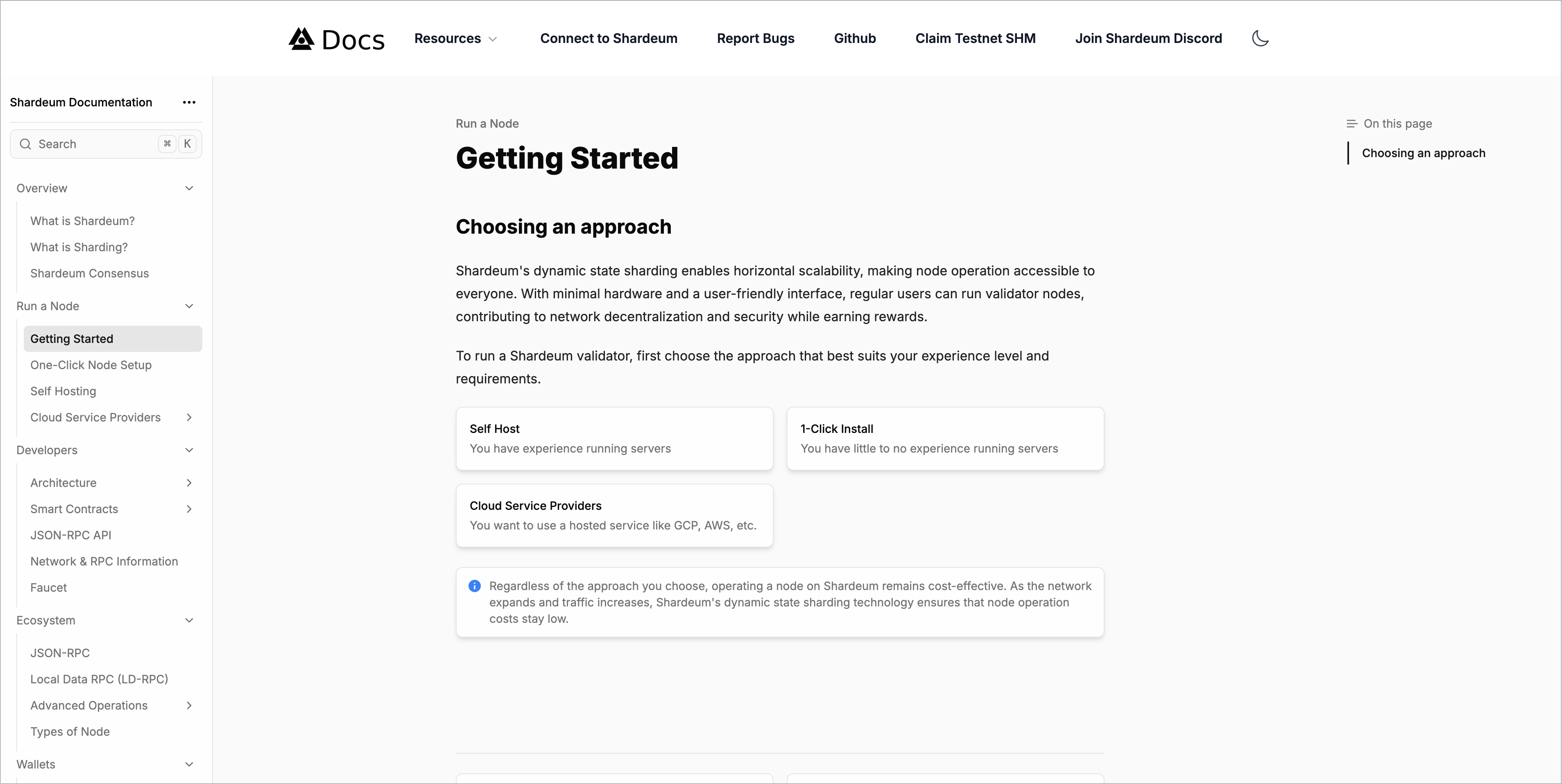 Shardeum Documentation
